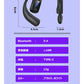 【左右耳兼用】ワイヤレスイヤホン 片耳 bluetooth5.4 180度回転 耳掛け式 IPX6防水 Hi-Fi高音質 ブルートゥースイヤホン type-C充電 耳を塞がない LED電力表示 快適 iPhone/Android適用 ハンズフリー w677C(ブラックpro)