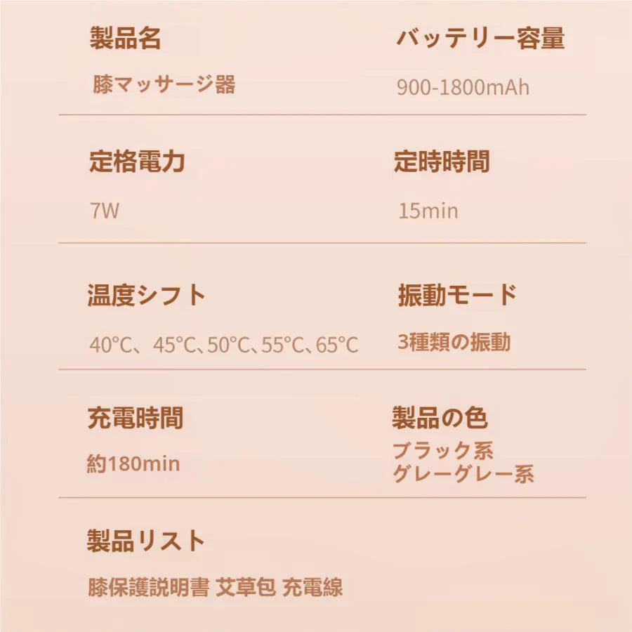 エアーマッサージ器 マッサージ器 膝サポーター 膝の痛 薬包加熱 膝マッサージ器 膝マッサージャー ひざ ケア 温熱 加圧 プレゼント ギフト w251B(グレー)