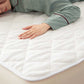 【ピンク　120×200cm】敷きパッド 秋冬 あったか フランネル リバーシブル シングル 100×200cm ポリエステル 無地 防ダニ 抗菌 防臭 暖かい 軽い おしゃれ オールシーズン 洗える 新生活 送料無料 敷きパッド インテリア 洗える 丸洗い カバー 肌触り抜群 とりつけ簡単 軽い おしゃれ 洗濯OK お手入れ簡単 春夏秋冬 オールシーズン 送料無料 ゴムバンド付き 寝具 ベッドパット 敷きパット 敷パット 敷パッド