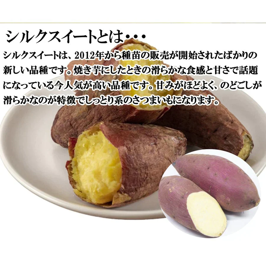 シルクスイート さつまいも 5kg 産地直送 産直 土付き さつま芋 薩摩芋 焼きいも 焼き芋 鹿児島県産 FJK-001