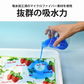 【モンステラ】驚きの吸水力！主婦が考えた 水切りマット おしゃれ 30×40cm 大判 吸水 シンク キッチン 日本製 マイクロファイバー