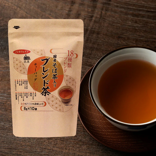 国産 そば茶入り ブレンド茶 ティーバッグ ８ｇ×１０袋