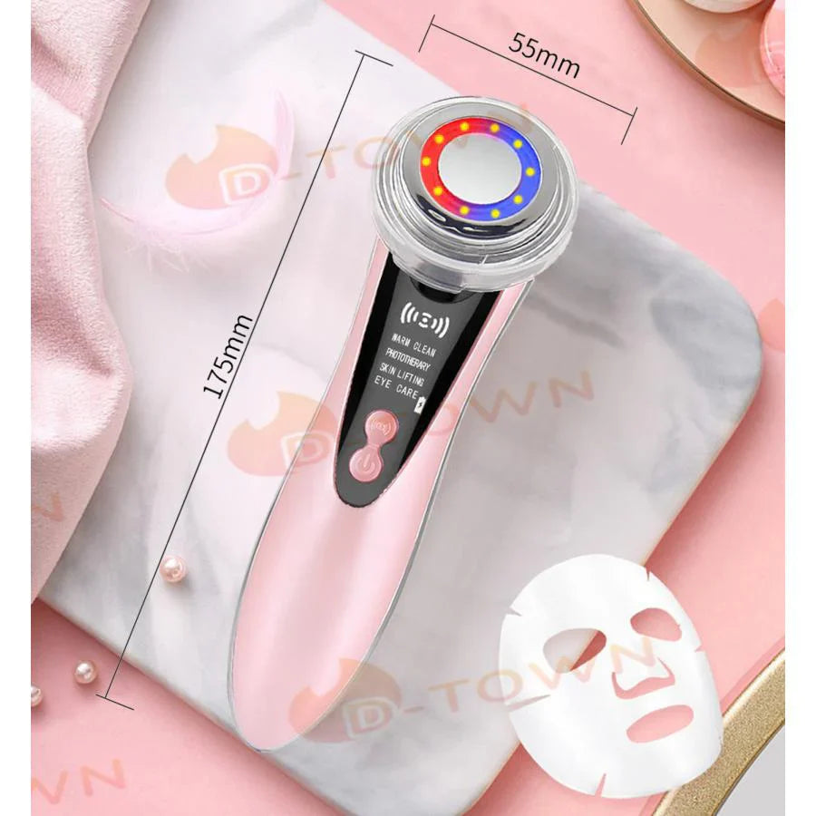 美顔器 リフトアップ クマ ほうれい線 フェイスライン スキンケア 美容 ハリ ツヤ SPA 光エステ 毛穴 汚れとり 角質ケア w614