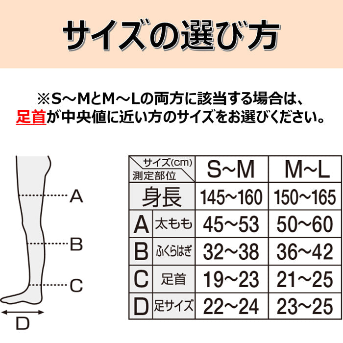 スリムウォーク認定販売店【ラベンダー（美脚ロング）（MLサイズ）】おやすみ用 ふんわりパイル網み 太もも丈 ソックス 着圧 美脚 ピップ