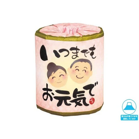 個包装100個 トイレットペーパー いつまでもお元気でロール ダブル30m