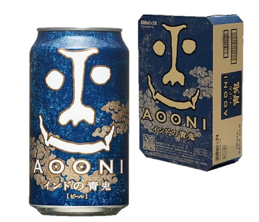 ヤッホーブルーイング インドの青鬼 350ml×24本/1ケース【ご注文は2ケースまで一個口配送可能】