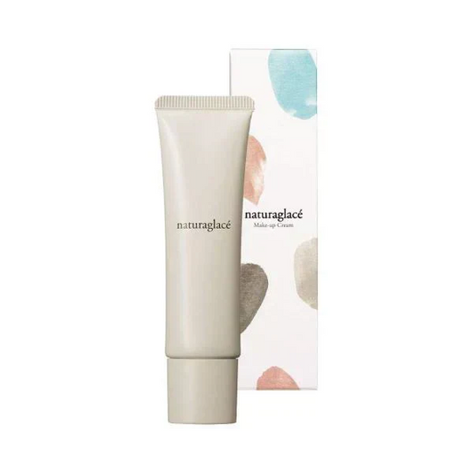 フェイスメイククリーム ナチュラグラッセ メイクアップクリームN 02 ナチュラルベージュ SPF44 PA+++ 30g ブルーライトカット オールインワンクリーム 化粧下地 ファンデーション 日焼け止め 保湿美容液 CC 下地 ファンデーション 石けんで落とせる