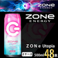 Zone Utopia エナジードリンク 500ml ×48本