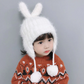 キッズ ベビー ニット帽 うさ耳 ネコポス
