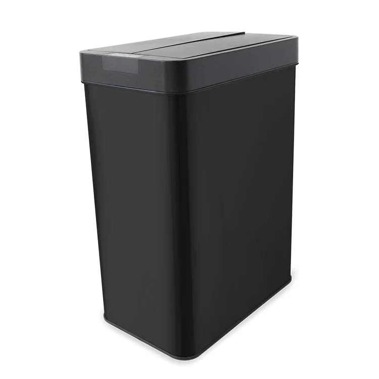 【ブラック】センサー付き自動開閉式ゴミ箱 ゴミ箱 おしゃれ ふた付き キッチン 45l ステンレス 自動センサー 45リットル 自動開閉 ダストボックス ごみ箱 生ゴミ 大容量 オシャレ 台所 大型 生ごみ ふたつき 自動開閉ダストボックス 45L 超静音設計 両開き 省エネ