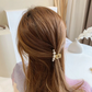 (D)パール バンスクリップ ヘアクリップ アクセント バレッタ まとめ髪 髪飾り ヘアアクセサリー 髪留め ヘアアレンジ