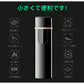 ゴールド電子ライター USB充電式 プラズマ 電気 usb ライター 小型 充電式 ガス?オイル不要 防風 軽量 薄型 プレゼント w107E（タイプE）ゴールド