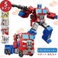 ロボット おもちゃ プレゼント 5タイプ 車 変身 車マン w499A(Aタイプ)