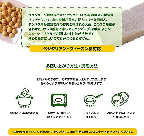 大豆ハンバーグ 代替肉 サラダバーグ 90g×6