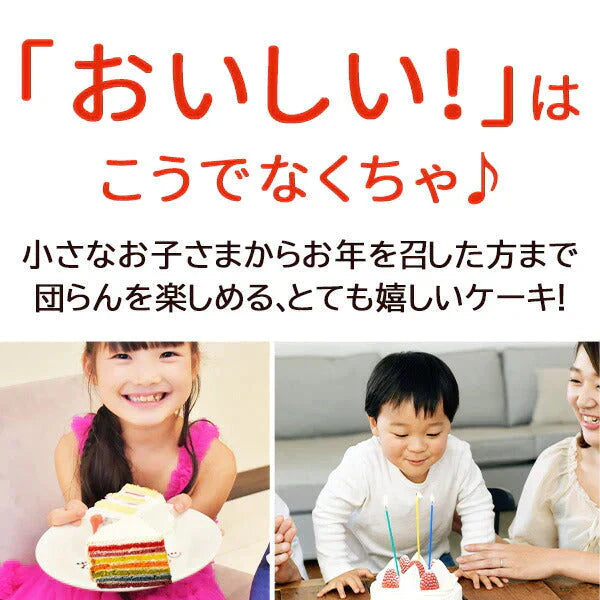 レインボーケーキ【冷凍】