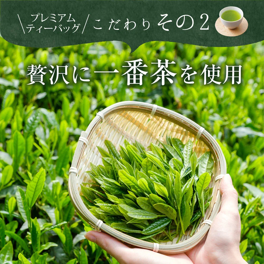 日本橋いなば園 プレミアムティーバッグ緑茶 2g×20包 メール便送料無料 お茶 ティーバック ギフト 贈り物 プレゼント 香典返し お礼 お茶 ティー ティーパック パック プチギフト 贈物 新居祝い 引越し 茶匠庵 いなば園