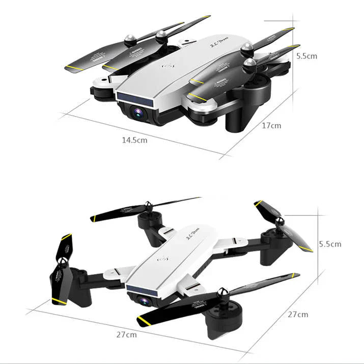 ドローン 4K高画質カメラ付き 黒  小型 スマホ操作 200g以下 航空法規制外 初心者向け 操作簡単 20分連続飛行 ラジコン 日本語説明書付き 2022年最新