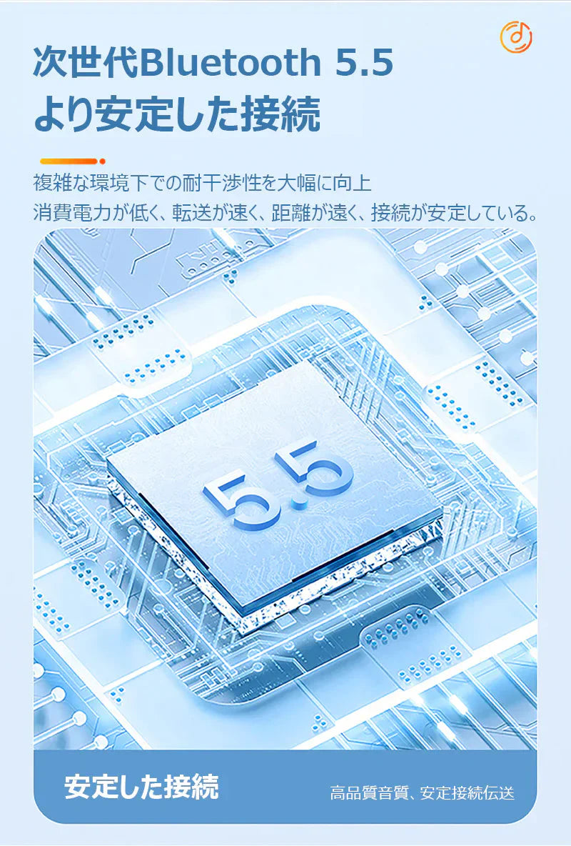 【携帯2台同時接続】ワイヤレスイヤホン 片耳 bluetooth5.5 左右耳兼用 180度回転 耳掛け式 ブルートゥースイヤホン 耳を塞がない オープン式 快適 iPhone/Android適用 ハンズフリー s134C(ブルー)