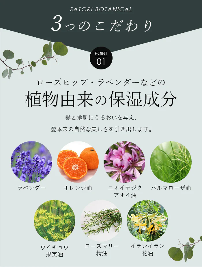 SATORI BOTANICAL サトリボタニカル トリートメント 250g 洗い流すトリートメント