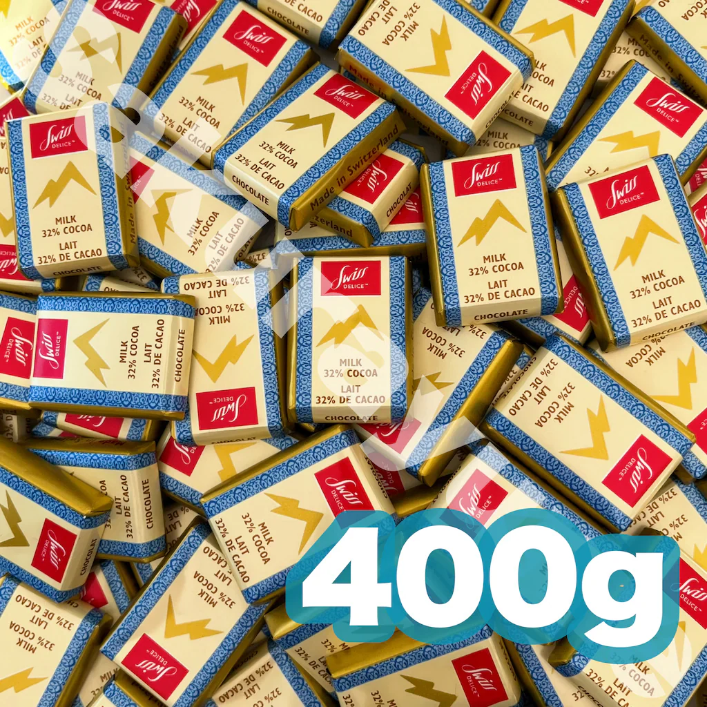 【 400g スイスデリス ミルクチョコレート 】 スイス チョコレート ミルクチョコレート コストコ 大量 ランダム プレゼント チョコ 常温発送 ポスト投函