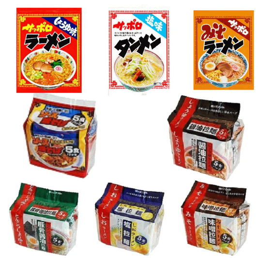 【コスパ最強】格安 味のスナオシ 袋麺(サッポロラーメン・タンメン・味噌・焼きそばなど) アソート24食 セット