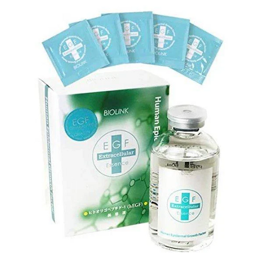 EGF スキンケア 60ml＋分包5枚付きセット BIOLINK 美容液 送料無料 EGFエクストラエッセンス バイオリンク ヒトオリゴペプチド ヒアルロン酸 コラーゲン クエン酸 エイジングケア 透明感 素肌