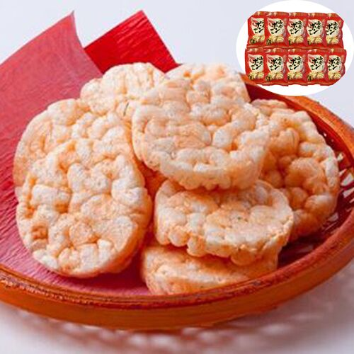 【終売】大阪名物！海老ポンせん (50g×10袋)