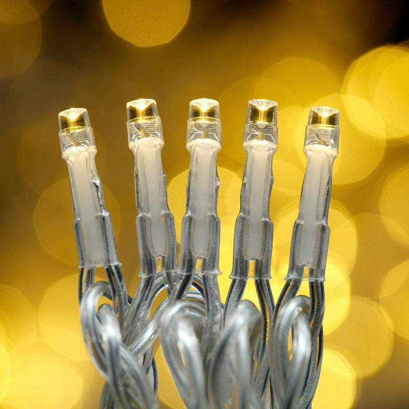 豆電球 イルミネーションライト led フェアリーライト 電池式 10m LED クリスマスツリー飾り ベランダ バルコニー 室内 誕生日 結婚記念日