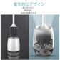 即納商品 トイレブラシ 柔らかい地面式 掃除ブラシ 収納ケース付き コンパクト TPR材質 トイレ掃除 傷つけない 用品 衛生トイレ掃除 トイレ掃除 掃除ブラシ(w073A)グレー