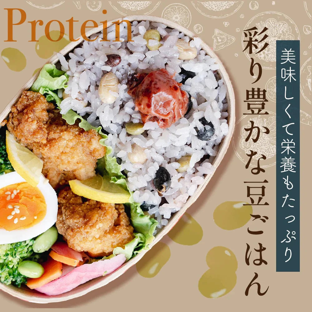 雑穀 雑穀米 国産 ホール豆４種ブレンド (大豆/黒大豆/青大豆/小豆) 2.4kg(400g×6袋)
