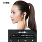 ブルートゥース イヤホン ワイヤレスイヤホン Bluetooth 5.0 自動ペアリング 両耳 IPX7防水 w054B(ブラック)