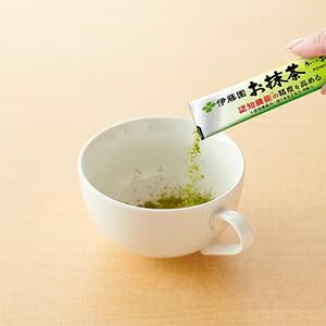 伊藤園 お〜いお茶 お抹茶POWDER 粉末スティック 4箱セット（1箱1.7g×6本）[賞味期限：4ヶ月以上]1セット1配送でお届け［税別］【3〜4営業日以内に出荷】【メール便送料無料】