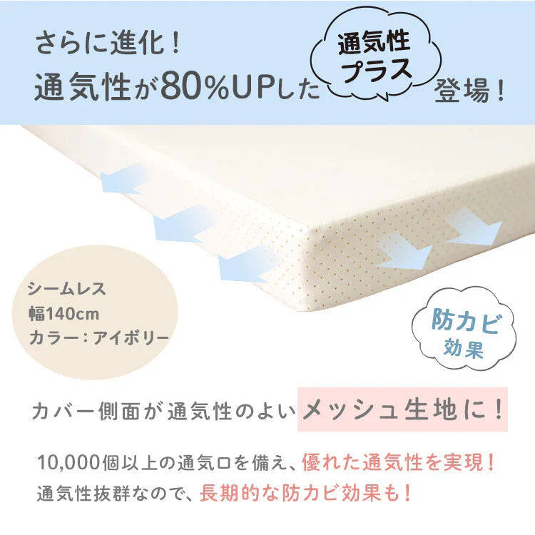 【グレー×ホワイト】プレイマット 折りたたみ 床暖房対応 4cm 厚手 防水 180cm×90cm 安全検査済み コンパクト ノンホルム 大判 高密度 マット お昼寝 厚手 軽量 体操 ヨガ トレーニング おしゃれ ベビー 赤ちゃん 子供 子供用 99.9%抗菌 抗菌 抗菌仕様