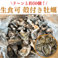 【生食OK】兵庫県産 殻付き牡蠣 冷凍 3kg 約50殻/冷凍クール便