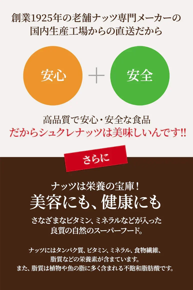 【黄金比】 3種 500g 無塩 ミックスナッツ 【送料無料】　【工場直送】 直火焙煎で加工したアーモンドとカシューナッツとくるみをバランス良くミックスしました。