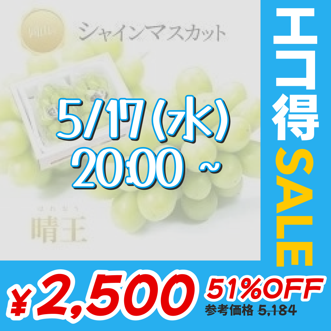 【9月上旬順次発送】送料無料 岡山産 シャインマスカット 晴王 優品2房 800-900g ぶどう【エコ得】【エコ得SALE】