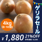 [8-10個]訳あり玉ねぎ4kg🧅シャーロットオニオン🧅淡路島極熟玉葱🧅送料無料 たまねぎ タマネギ【ゲリラセール】