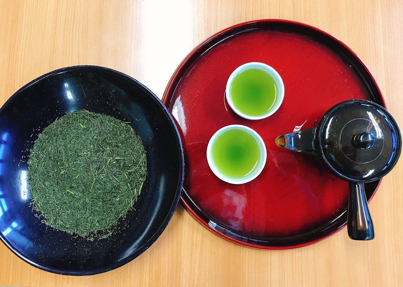 こだわり深蒸し茶100g×2本 お茶 茶葉 お茶の葉 日本茶 緑茶 水出し 静岡茶 カテキン緑茶 深蒸し茶