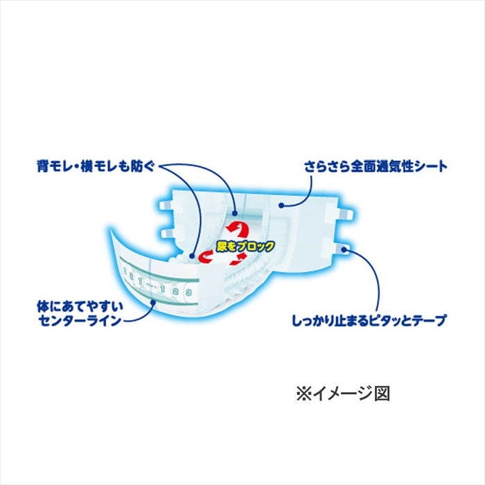 大王製紙 アテント 背モレ／横モレも防ぐテープ式 消臭機能付き 約5回分吸収 男女共用 Lサイズ 24枚入り X2パック 医療費控除対象品