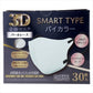 iiもの本舗 3D立体マスク スマートタイプ バイカラー パールレース ふつうサイズ 30枚入り X6箱