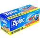 ziploc 旭化成 フリーザーバッグ ダブルジッパー 冷凍解凍用 Mサイズ 35枚入り X4箱