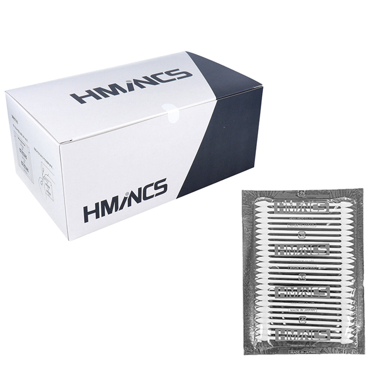 平和メディク 日本製工業用綿棒 HMINCS ミンクス レギュラートンガリ型タイプ RW802 25本X50シート入り