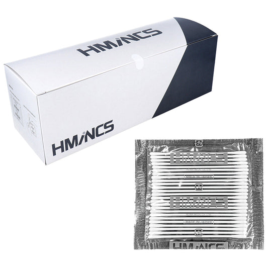 平和メディク 日本製工業用綿棒 HMINCS ミンクス 極細水滴型タイプ XW801 25本X100シート入り