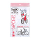 アルフォーインターナショナル 収納袋 自転車カバー なんでもPACK LLDPE 半透明 大人用 L-011 マジックテープ付き 1枚入り X10パック