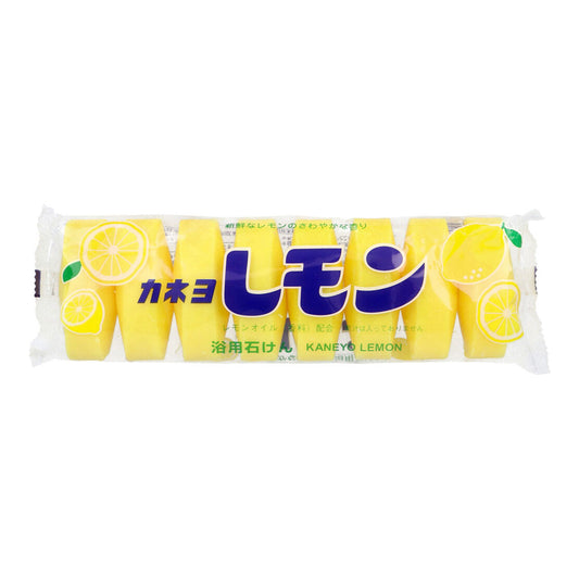 カネヨ石鹸 カネヨレモン 浴用石けん 45g 8個入り X6パック
