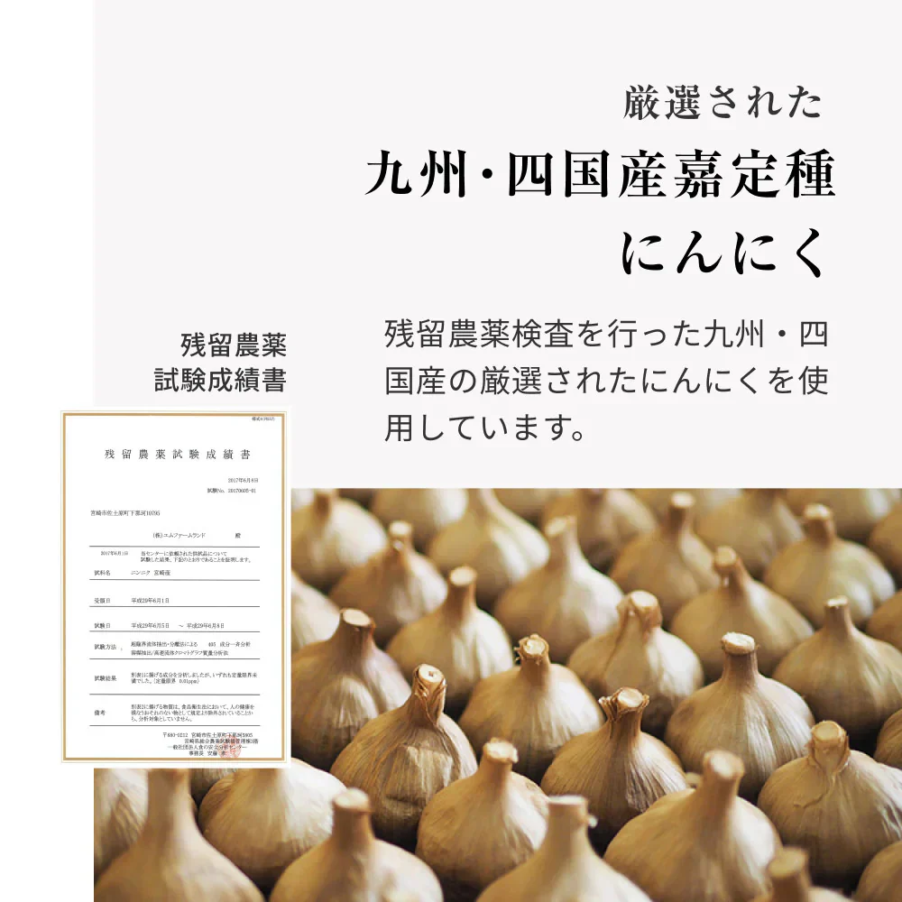 風土日和 国産 熟成黒にんにく 無農薬 大粒 31粒 賞味期限：2026年8月27日 カウシェ限定 ｜ オーガライフ