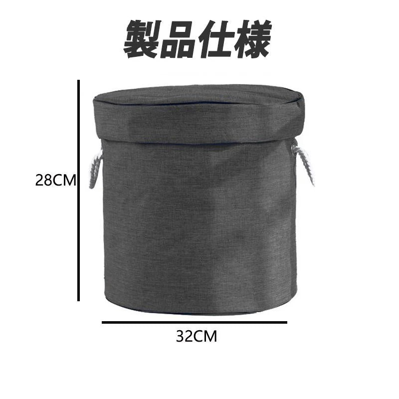 当日発送 おもちゃ収納バッグ プレゼントにも 収納ボックス ふた付き 玩具 収納ケース 大容量 おもちゃ箱 プレイマット 玩具収納袋 ブロック片づけ 雑貨 w186B(グレー)