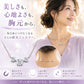 磁気ネックレス 女性用 おしゃれ 医療機器 両吊タイプ 煌くスリーストーン磁気ネックレス キュービックジルコニア  横並び ネックレス 肩こり 血行促進 健康アクセサリー