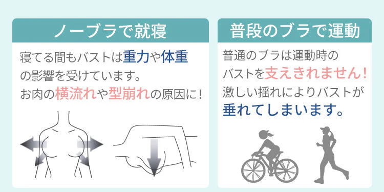 【3枚セット】【モーブピンク・チャコール・ネイビー/S-M】 ナイトブラ 《ラクブラ24 ノーマル》 育乳ブラ 大きいサイズ ブラジャー インナー ノンワイヤー お試し ルームウェア 小胸 育乳 楽ブラ 脇肉 ブラ おやすみブラ 下着 レディース かわいい  / Premina プレミーナ