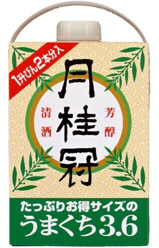 【送料無料】月桂冠 うまくちパック 3600ml 3.6L×2本【北海道・東北・四国・九州・沖縄県は別途送料がかかります】